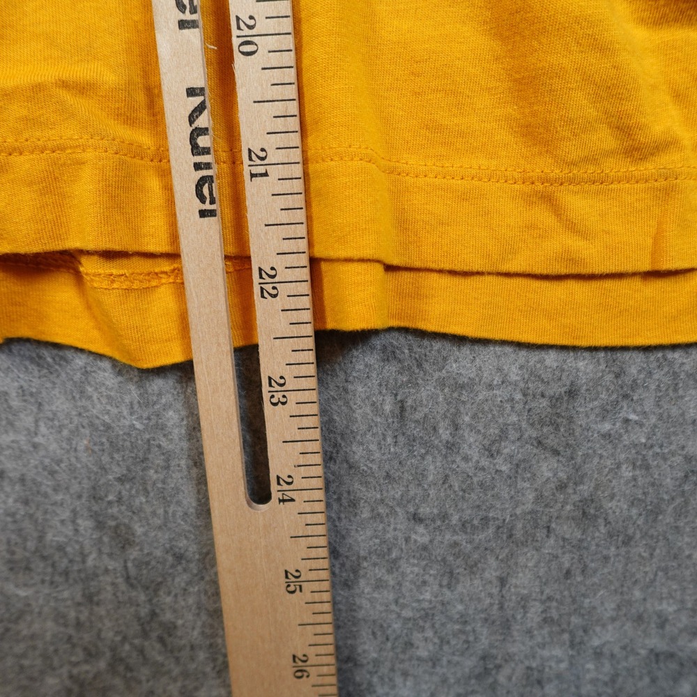 Ralph Lauren Top Womens Small Long Sleeve Ruffle Cuff Gold Button Crew Neck - Picture 10 of 11